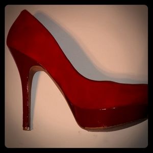 Jessica simpson red high heels